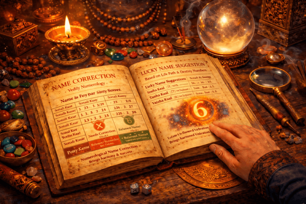 NAME CORRECTION & LUCKY NAME SUGGESTION Provider in dubai